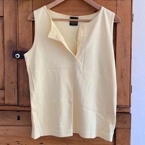 Butter cream vintage top